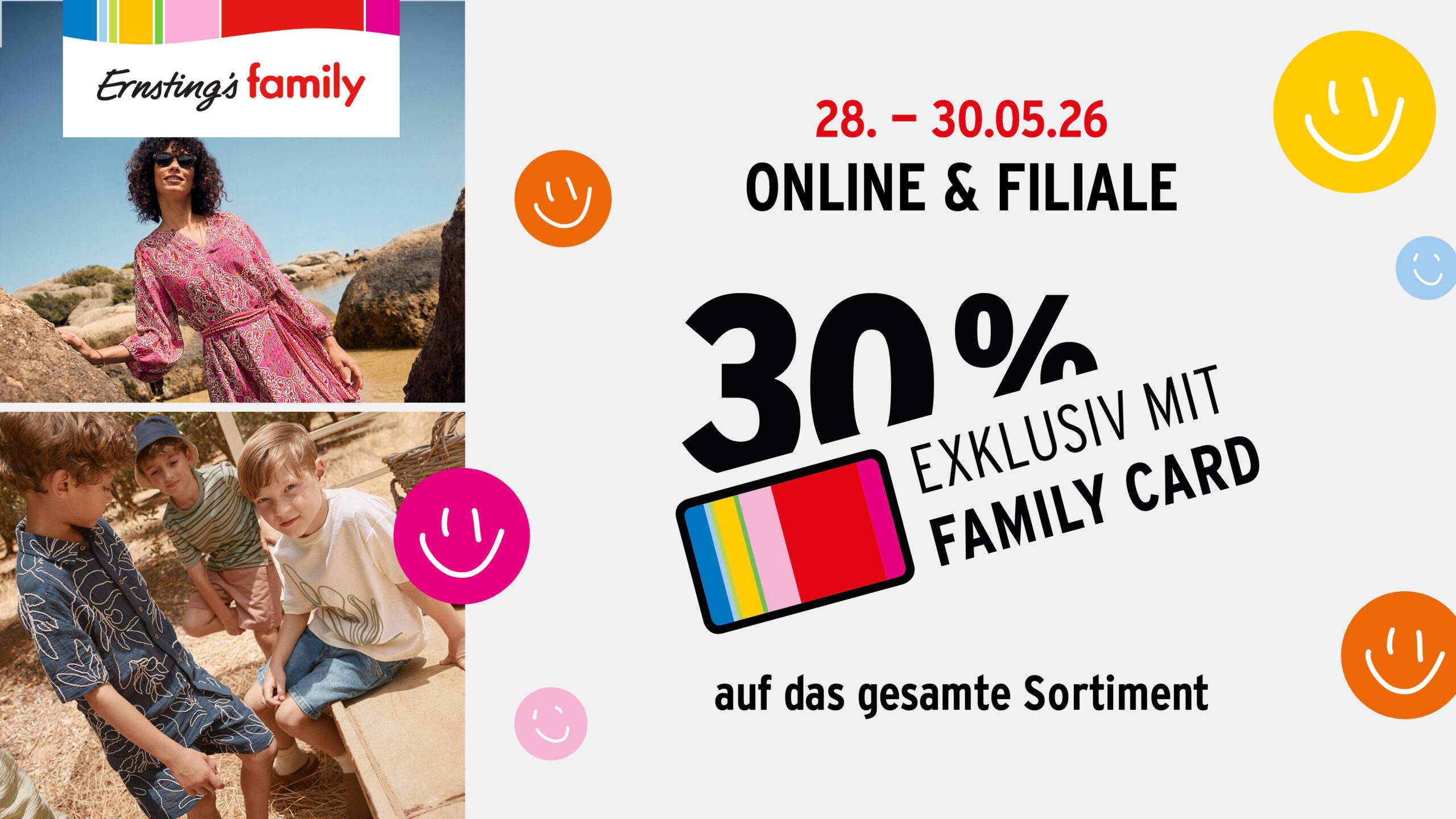 30% bei Ernsting's family