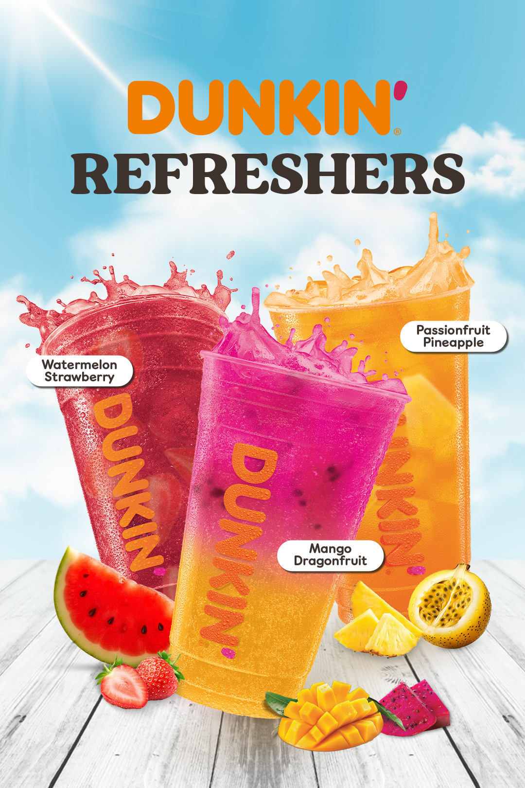 Fruchtalarm im Becher: Die Dunkin’ Refreshers sind da