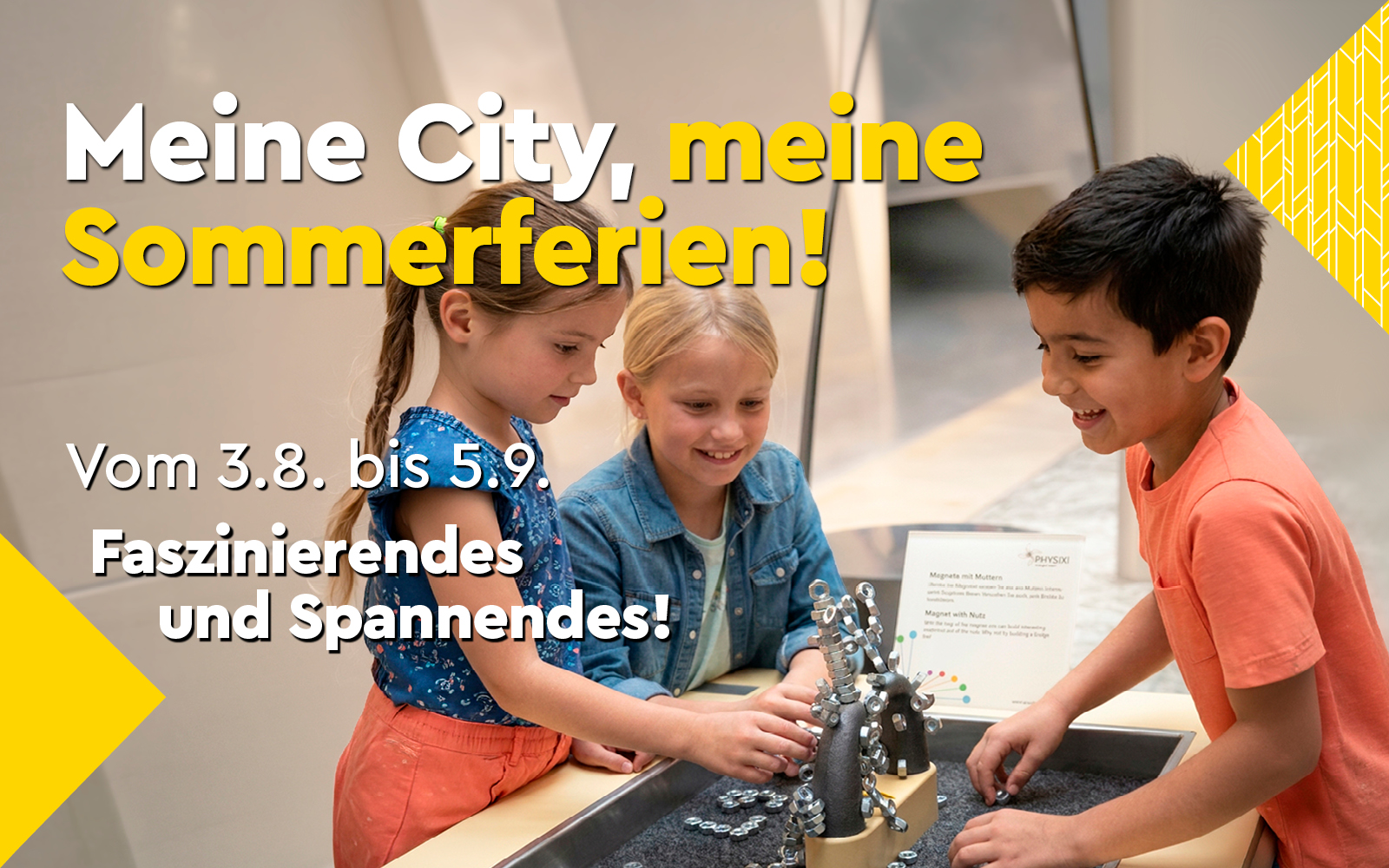 Sommerferien voller Action und Entdeckergeist