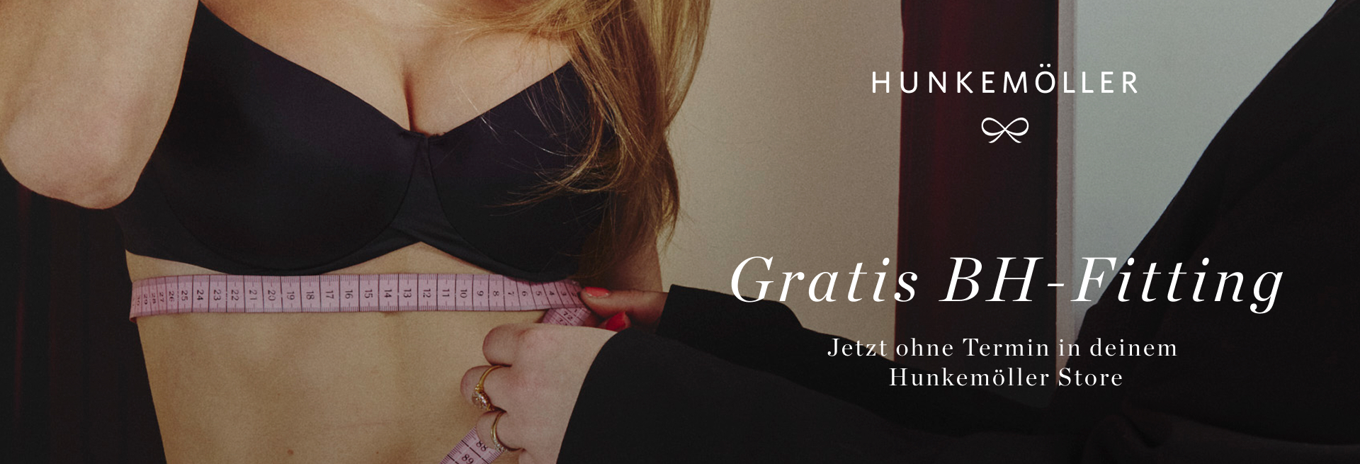 Gratis BH-Fitting bei Hunkemöller