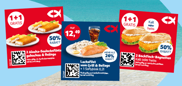 Bis zu 50% sparen mit den neuen Coupons von NORDSEE: