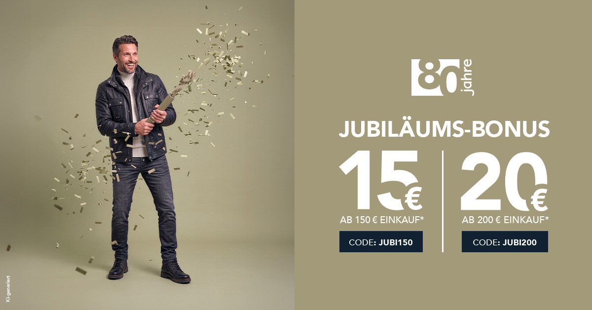 Jubiläums-Vorteile bei engbers